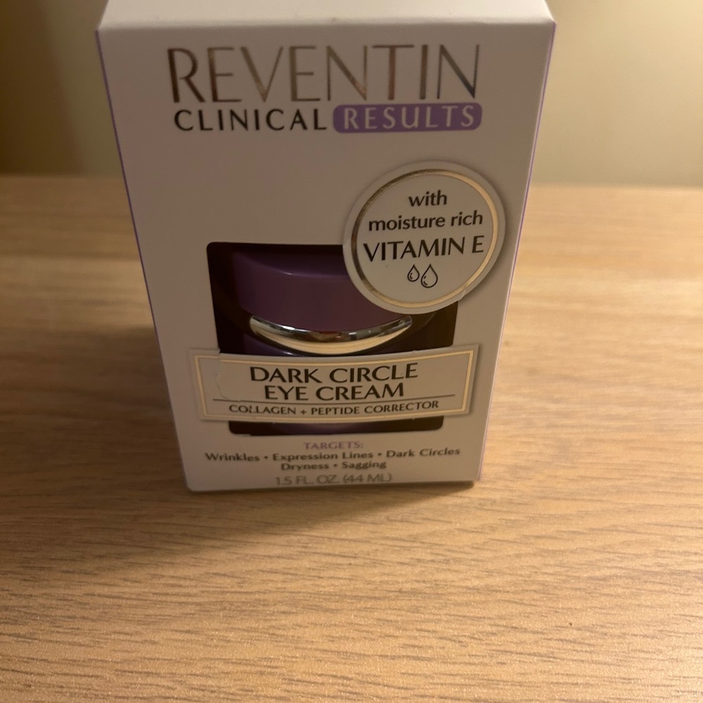 Reventin Eye Cream with Vitamin C for Skincare Clinical Results